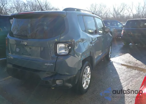 2017 Jeep Renegade Latitude 4X4 from USA, damaged, VIN ZACCJBBB8HPF36544